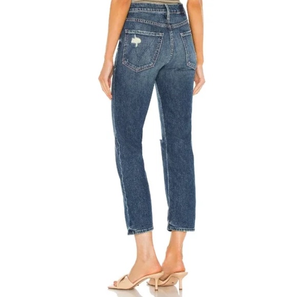 MOTHER Jeans -- The Pixie Tomcat Ankle in Born to Bite - Picture 2 of 15